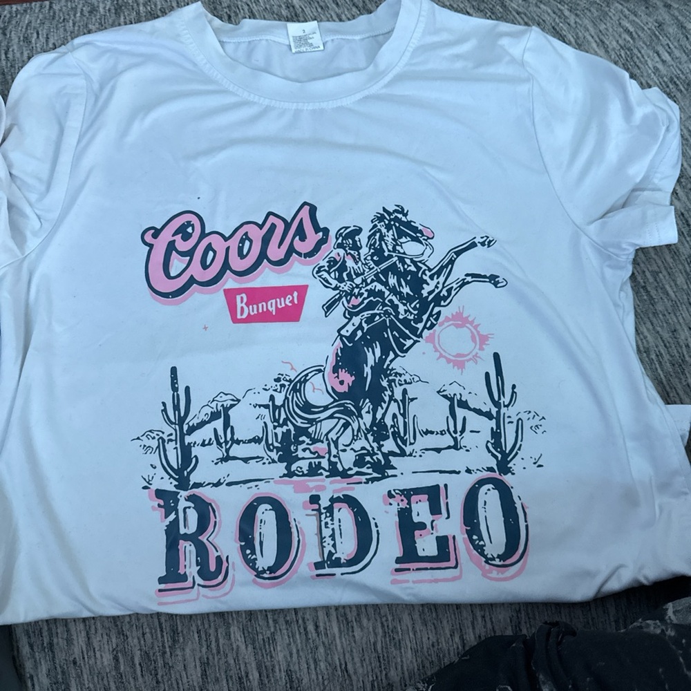Coors Banquet Rodeo Graphic T-Shirt